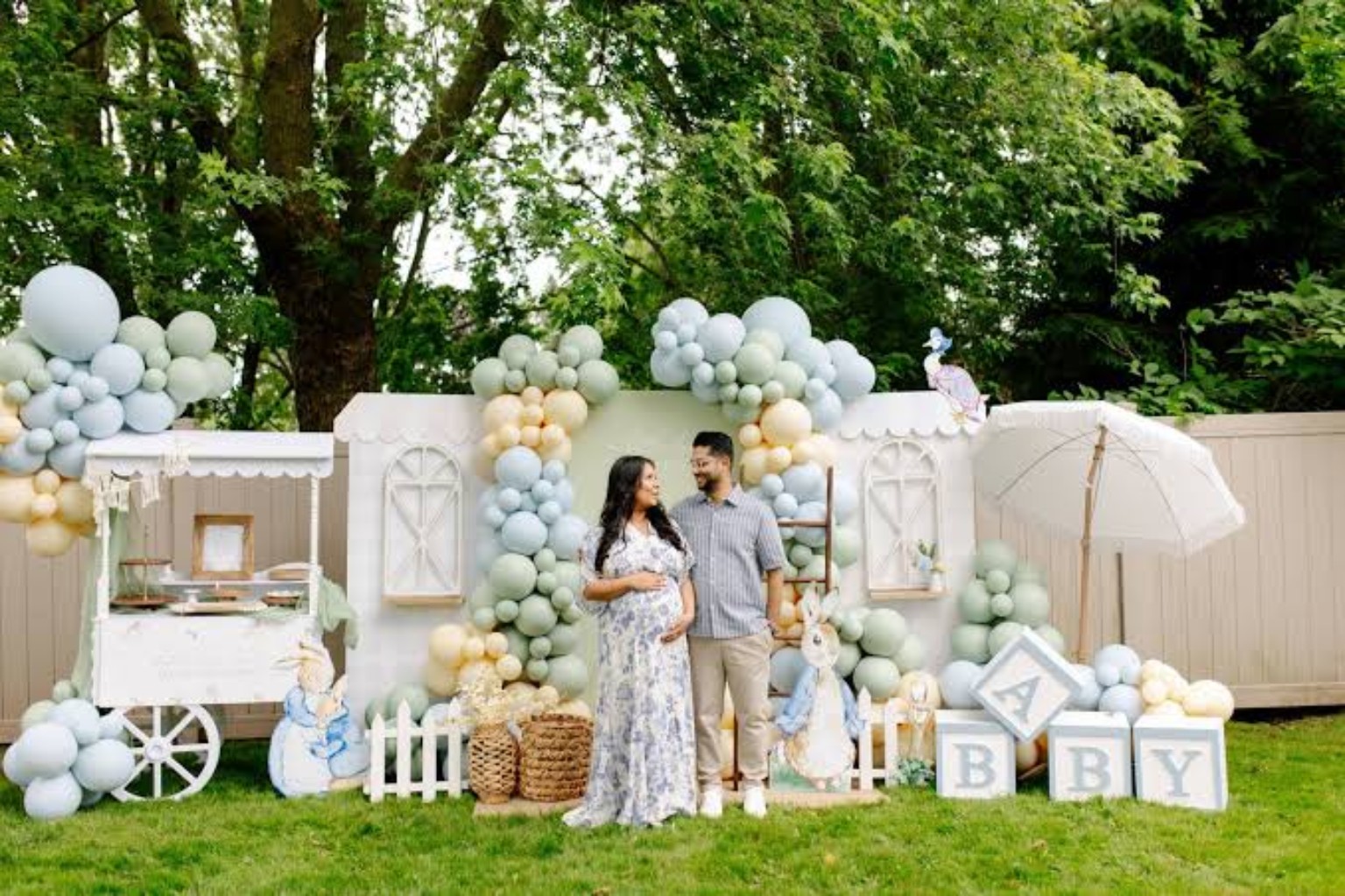 Baby shower celebration